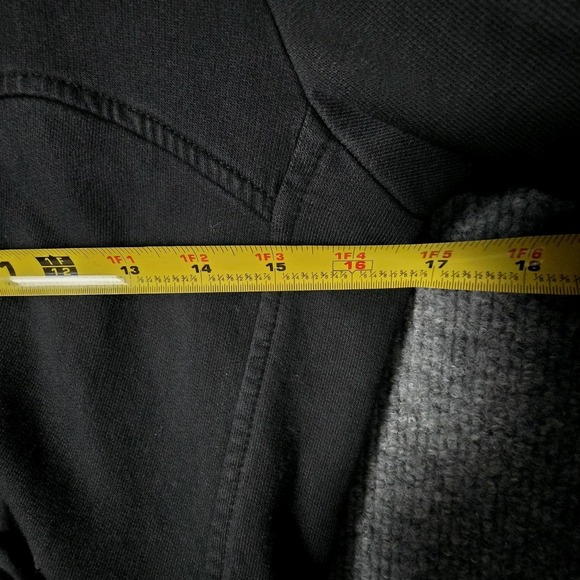 Prairie Underground Hoodie Womens S Black Cloak Long Zip Dress Cotton Made USA - Picture 7 of 8